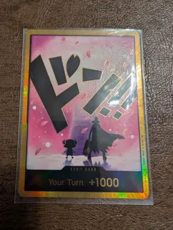 Don Tony Chopper Premium Booster Card PRB-02 Gold Frame - Image 3