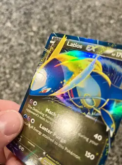 2013 Pokemon TCG Trading Card Latios EX 86/116 Holo Rare BW Plasma Freeze Card - Image 5