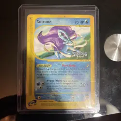 Suicune Pokemon 4 Ever Wizards Black Star 53 Promo Card 4 EVER MP! Excellent! - Image 1