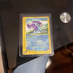 Suicune Pokemon 4 Ever Wizards Black Star 53 Promo Card 4 EVER MP! Excellent! - Image 3