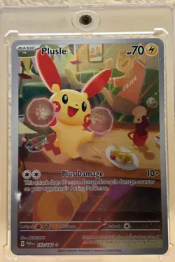 Plusle 193/182 Minun 194/182: Paradox Rift Illustration Card Set NM Condition - Image 4