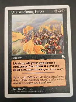 Overwhelming Forces Portal Three Kingdoms MTG Regular (2 Cards) - Image 2