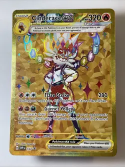 Cinderace ex 163 - Sv: Scarlet & Violet Promo Cards Holo (NM+) - Image 1