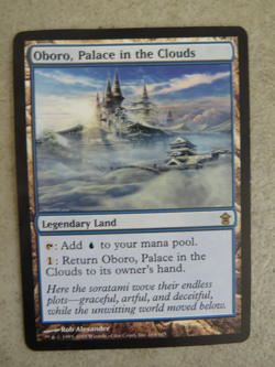 Magic the Gathering Oboro, Palace in the Clouds Saviors of Kamigawa Card 164/165 - Image 1