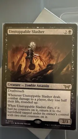 Unstoppable Slasher (294) Duskmourn: House of Horror Regular NM - Image 1