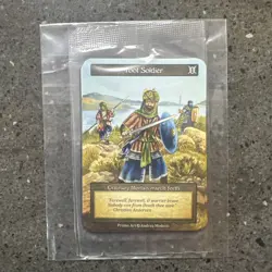 Foot Soldier (x3) - Dust Reward Promo - SEALED - Sorcery: Contested Realm - Image 1