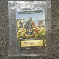 Foot Soldier (x3) - Dust Reward Promo - SEALED - Sorcery: Contested Realm - Image 2