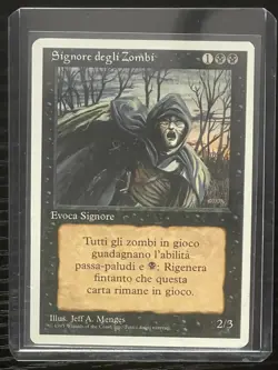 Magic MTG Italian Revised Zombie Master Artist Proof Near Mint - Only 50 Exist! - Image 3
