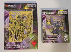 MTG - Szarel, Genesis Shepherd Commander Token Pinfinity Exclusive + Bonus Pin! - Image 1