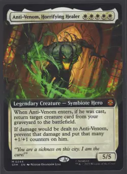 MTG Marvel’s Spider-Man Anti-Venom Horrifying Healer (Extended Art) #244 Mythic - Image 1