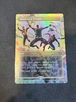 NM - Multiversal Passage Foil (Borderless) R Marvel's Spider-Man 206 - Image 1