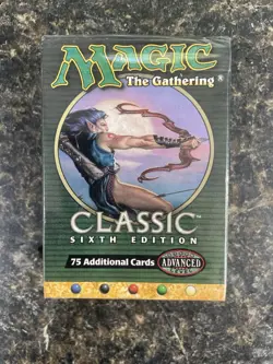 Magic the Gathering Classic Sixth Edition Tournament Deck MTG English 6th Sealed - Image 1