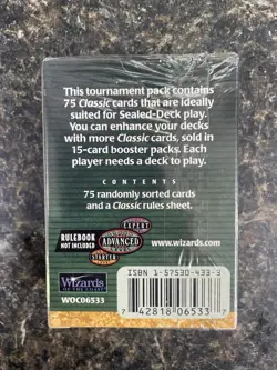 Magic the Gathering Classic Sixth Edition Tournament Deck MTG English 6th Sealed - Image 2