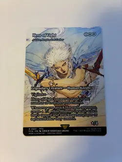 Hero of Light - Adeline Resplendent Cathar (Showcase) Final Fantasy MTG FCA 0001 - Image 1