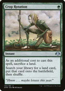 CROP ROTATION DOMINARIA REMASTERED MAGIC THE GATHERING - Image 1