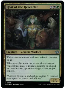 Host of the Hereafter (Foil) - 0193 - Tarkir Dragonstorm - MTG - NM/M - Image 1