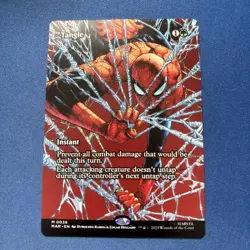 MTG Tangle (Borderless) Marvel's Spiderman - Image 1