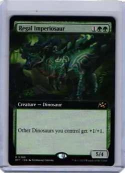 MTG Regal Imperiosaur (Extended Art) | NM | Aetherdrift - Image 1