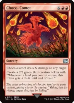 NM Choco-Comet, MTG, Final Fantasy, Magic the Gathering, 132 - Image 1