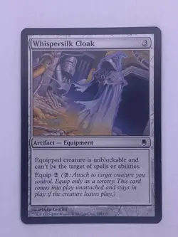 MTG Whispersilk Cloak Darksteel Regular - Image 1