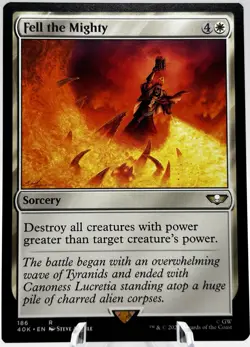 Fell the Mighty 186 Universes Beyond: Warhammer 40,000 40K MTG NM - Image 1