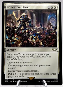 Collective Effort 183 Universes Beyond: Warhammer 40k MTG NM - Image 1