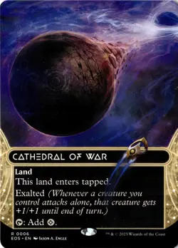 Cathedral of War (0006) (Borderless) R Edge of Eternities: Stellar Sights 6 NM - Image 1