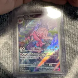 Pokemon TCG Tinkatuff Illustration Rare Holo Card 217/193 Sv02: Paldea Evolved - Image 3