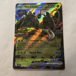 Wo-Chien ex 027/193 - Ultra Rare Holo - Paldea Evolved Pokemon Card MINT - Image 1