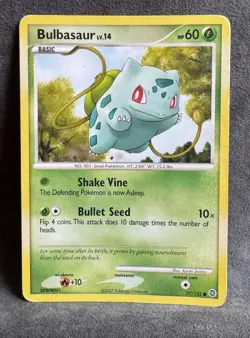 Bulbasaur 77/132 Secret Wonders Regular Pokemon TCG Heavily Played - Image 1