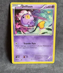 Drifloon 46/114 XY - Steam Siege Regular Pokemon TCG Moderately Played - Image 1