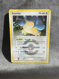 Snorlax 15/112 FireRed & LeafGreen Reverse Holo Pokemon TCG Heavily Played - Image 1