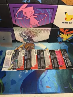 Lot of 5 Pokemon TCG - Scarlet and Violet And Sword & Shield Booster Packs - Image 2