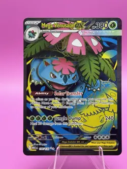 Pokemon TCG Mega-Venusaur-EX Evolutions Holo 155/132 Ultra Rare Pack Fresh Mint - Image 1