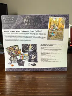 Factory Sealed Pokemon TCG Paldean Fates Elite Trainer Box (ETB) 820650856181 - Image 2