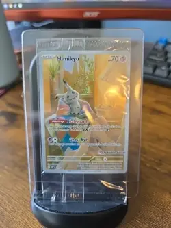 2024 Pokemon Mimikyu SEALED Pokemon Center Promo 075 SVP Paldean Fates FREE SHIP - Image 3