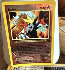 Pokemon TCG Entei 34 Black Star Promo Holo NM- Condition - Image 1