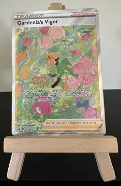 Gardenia's Vigor GG61/GG70 Pokemon Crown Zenith: Galarian Gallery Holo NM - Image 1