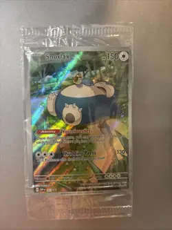 Pokemon TCG Snorlax SVP 051 Scarlet Violet 151 Black Star Promo NM/M Sealed Holo - Image 1