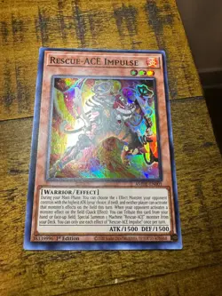 Rescue-ACE Impulse AMDE-EN001 1st Edition Super Rare LP + BONUS - Image 1