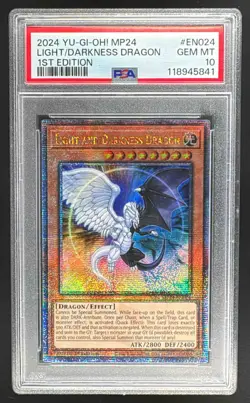 118945841 Light and Darkness Dragon 2024 Yu-Gi-Oh! 1st Edition EN024 PSA 10 - Image 1