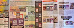 YuGiOh Structure Deck Legend Of The Crystal Beasts Game Mat/Dueling Guide NWOB - Image 2