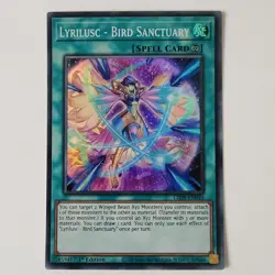 Lyrilusc - Bird Sanctuary - LED8-EN040 - NM/VLP - Super Rare - 1st ed - Yugioh - Image 1