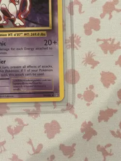 Pokemon Mewtwo TCG Card 51/108 Evolutions XY - Image 2