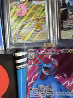Pokemon Card Salamence Ex 177/159 Secret Rare Scarlet Violet Journey Together LP - Image 2