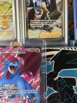 Pokemon Card Salamence Ex 177/159 Secret Rare Scarlet Violet Journey Together LP - Image 3