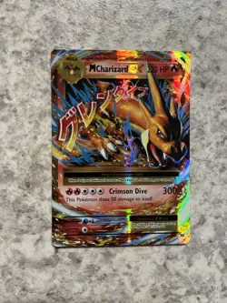 Pokemon TCG Mega-Charizard-EX Evolutions Holo Card 13/108 Rare EX - Image 1