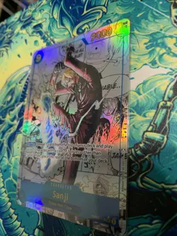 SANJI ENGLISH OP06-119 Manga Alt Art ONE PIECE CARD THE BEST vol.2 PRB-02 - Image 3