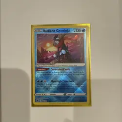 Pokemon Card Radiant Greninja World Championships 2022 046/189 Near Mint Card - Image 1