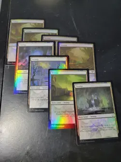Magic: The Gathering Land Card Set - Holographic Edition 40 Cards +2 - Image 5